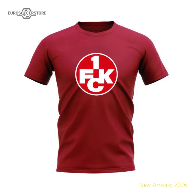 Kaiserslautern Badge T-shirt (red) - Supporter Edition - Premium Collection