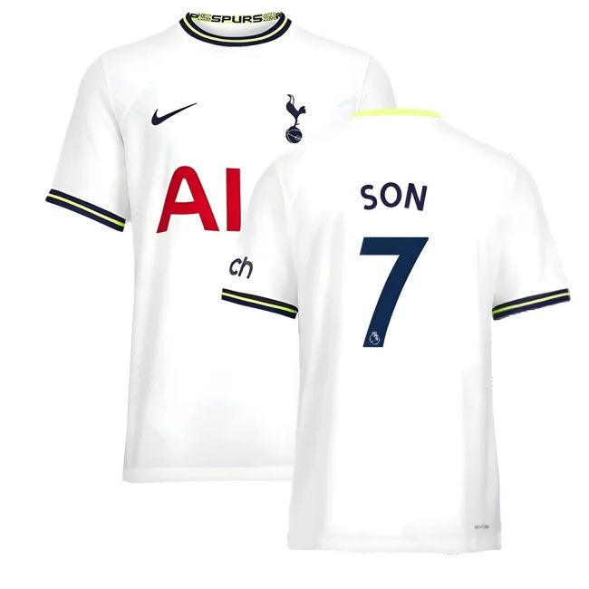 Tottenham 2022-2023 Home - Authentic Fan Edition - Epl - Premier