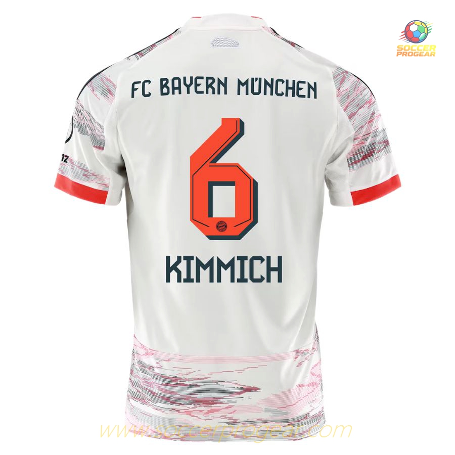 Soccer Football Shirt Bayern Munich Away 2025/26 Collection Kimmich