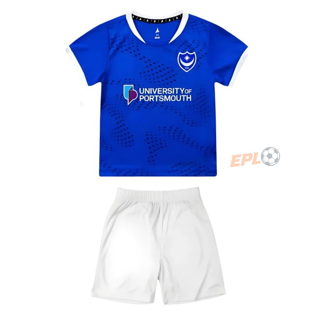 2025-20 Portsmouth sleek Home Football Shirt | top-grade
