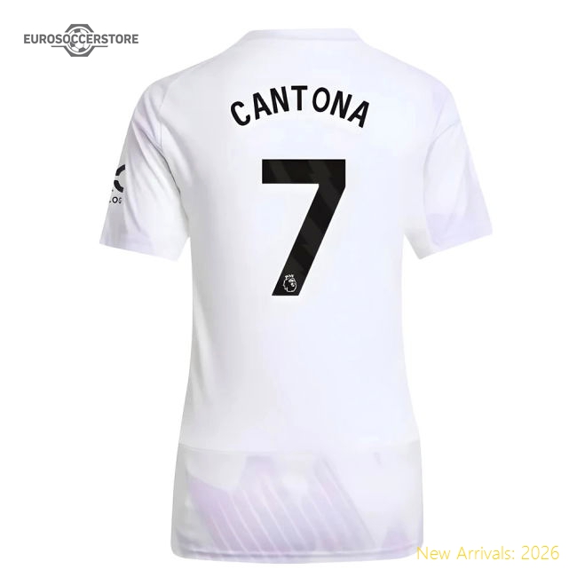 Premium Man Utd Womens Jersey Cantona 2025-2026 Drycell
