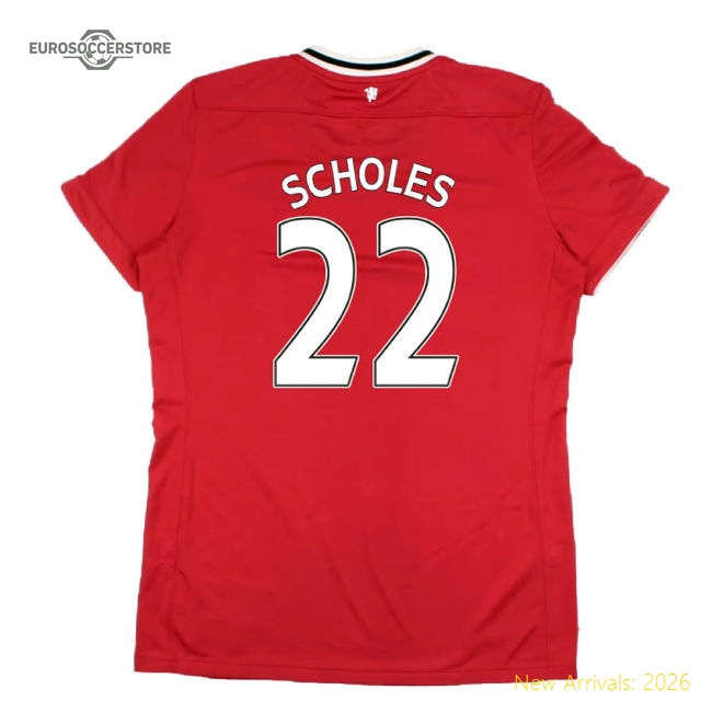Football Team Scholes Elegant Womens Jersey Dri-fit Smooth