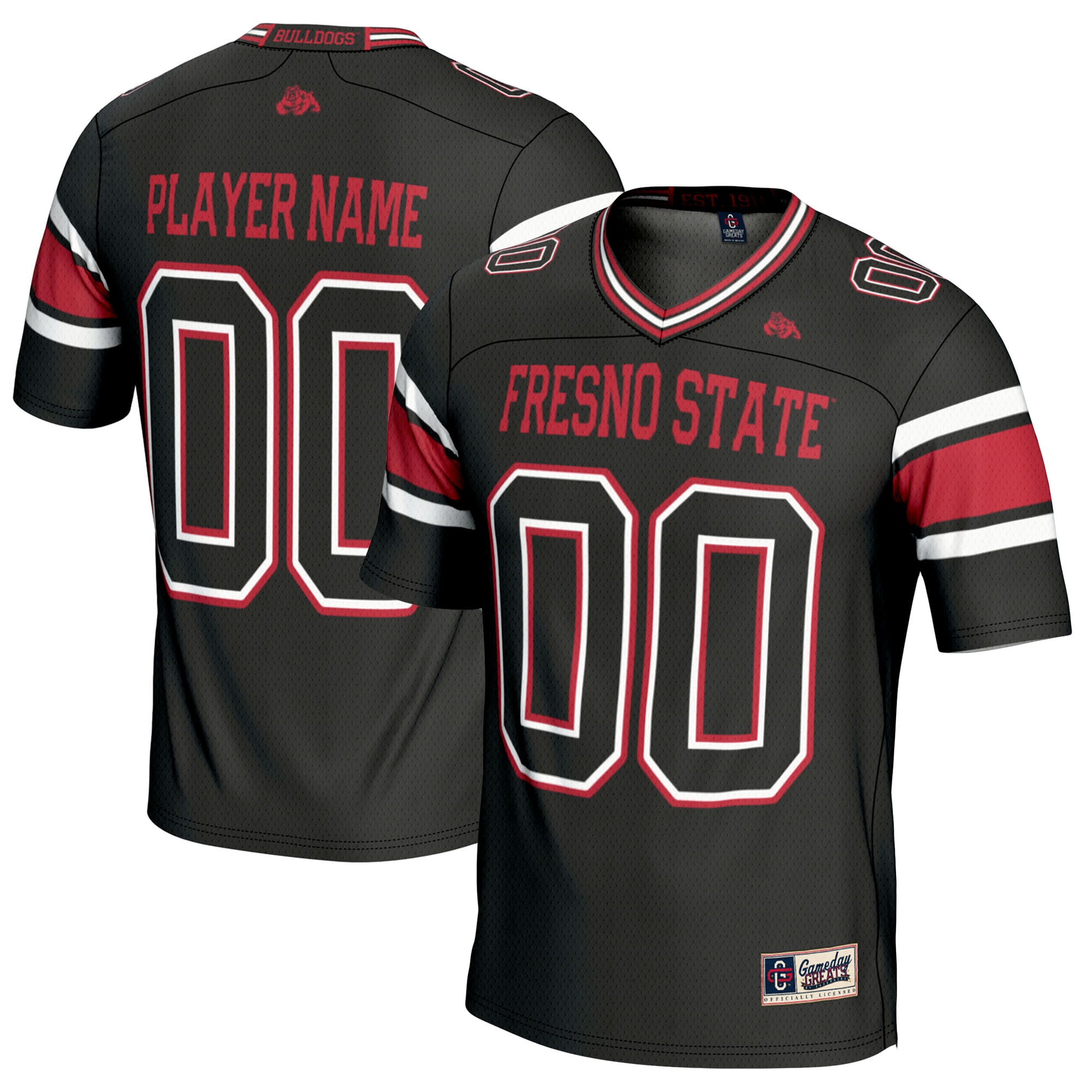 Fresno State Bulldogs GameDay Greats Youth NIL Pick-A-Player 26/27 Football Jersey - Black
