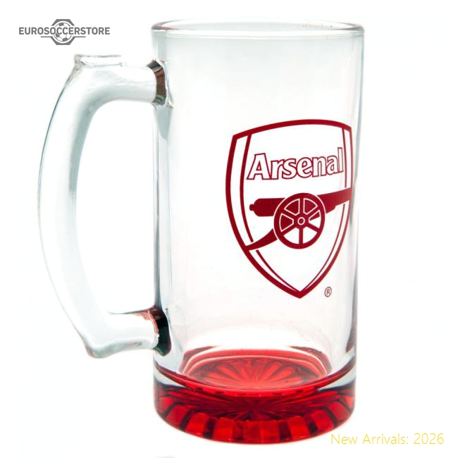 Arsenal FC Stein Glass Tankard