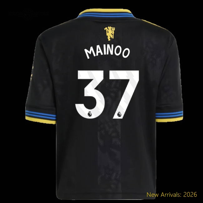 2025-2026 Manchester United Third Mini Kit (Mainoo 37)