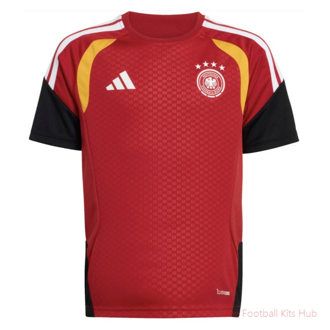 [SD] 2026/27 Germany Training Jersey (Red) - Kids