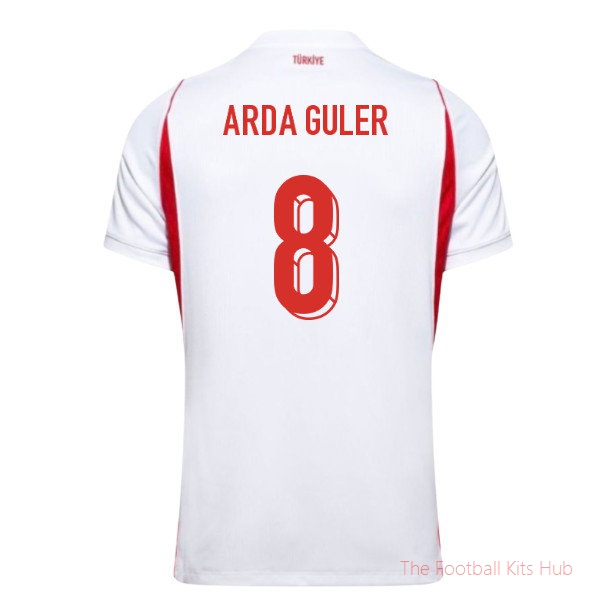Football Team Turkey 2026-2027 Away Shirt (Kids) (Arda Guler 8)