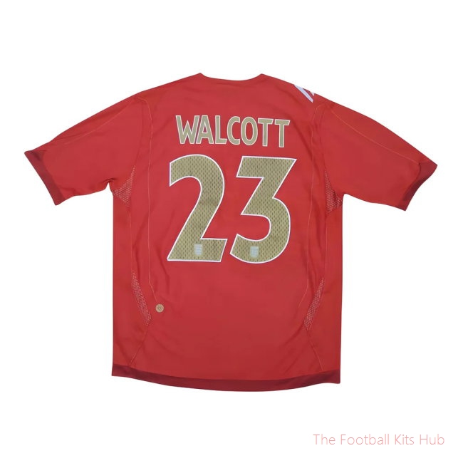 England 2006-08 Away Shirt (Walcott #23) (XL) (Excellent)
