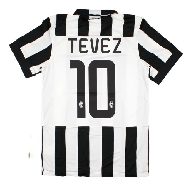 Juventus Home Shirt (S) Tevez #10 (Excellent) Quick Dry