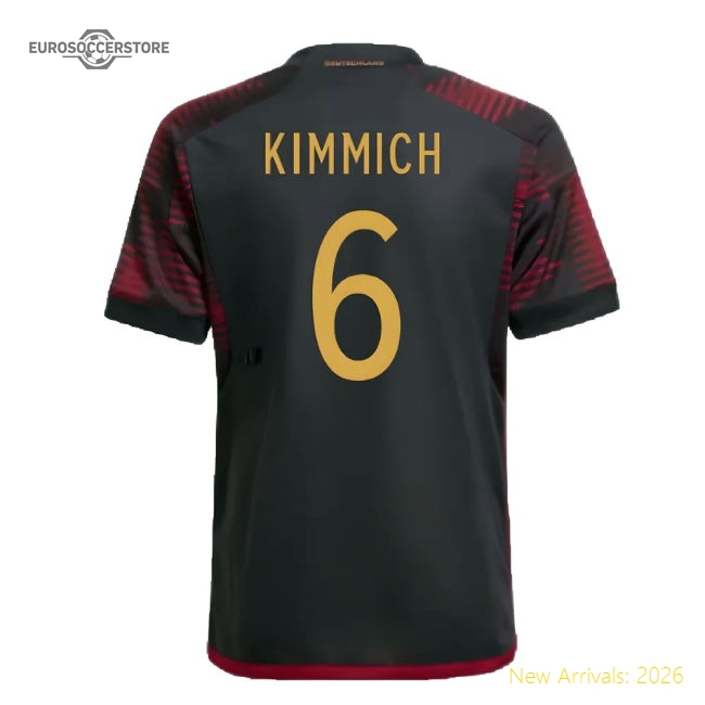 High-performance Germany 2022-2023 Away Short Sleeve Shirt