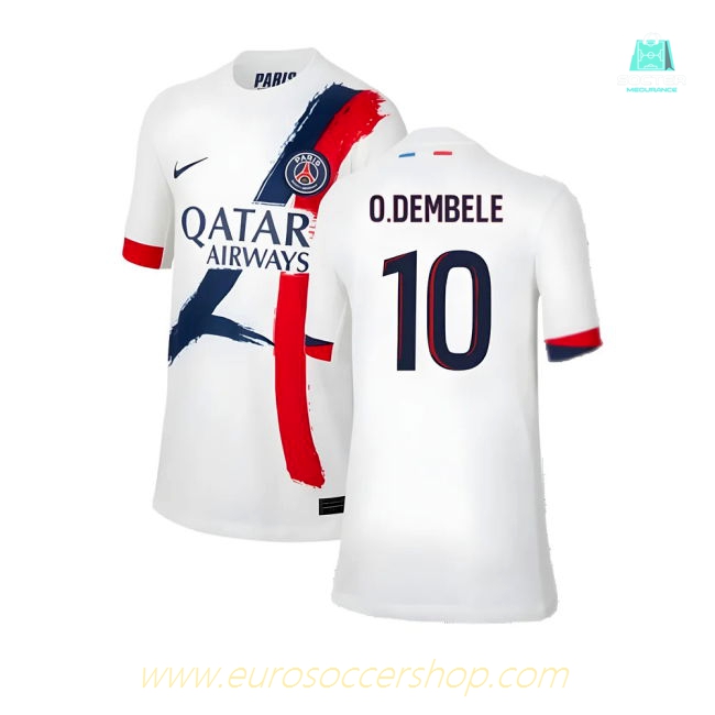 2024-2025 PSG Away Shirt (Kids) (O.Dembele 10)