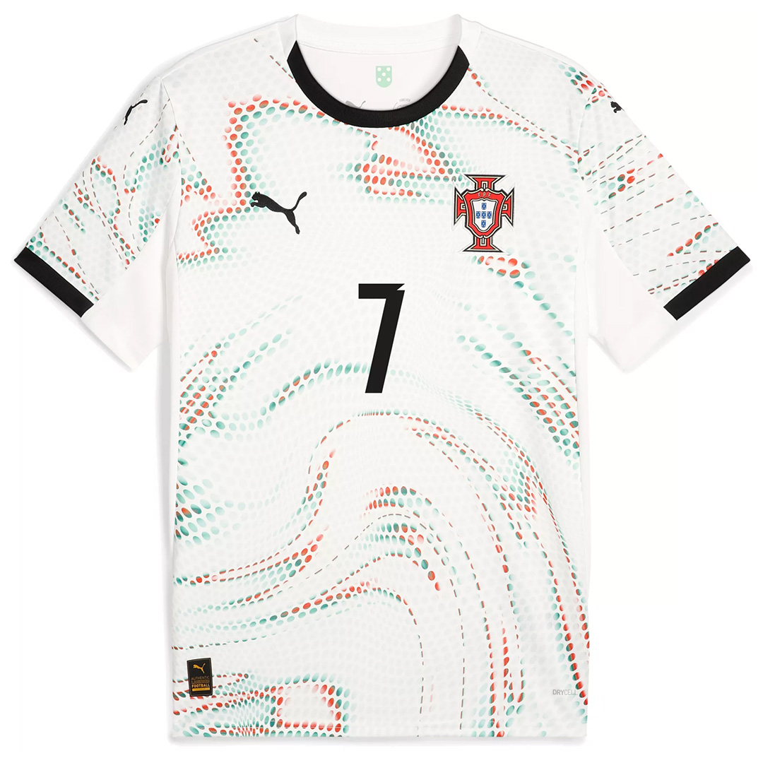 Portugal 2025 Away 7 RONALDO Soccer Jersey Shirt - Official Replica
