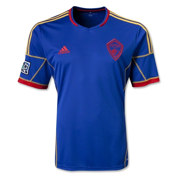 2013 Colorado Rapids Away Blue Soccer Jersey Shirt - Official Replica