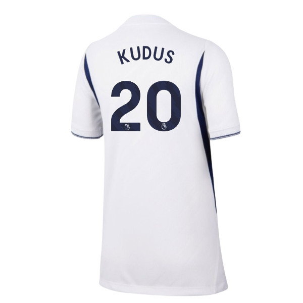[VFJ] 2026-2027 Tottenham Home Shirt (Kids) (Kudus 20)