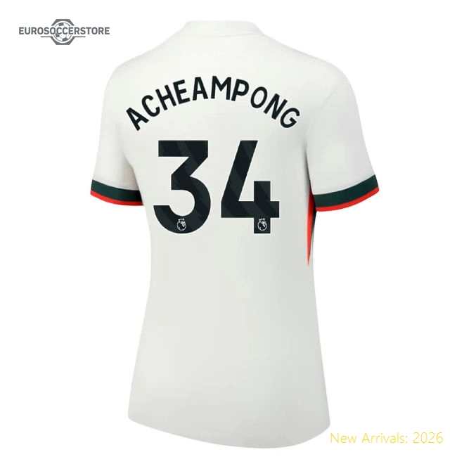 Sophisticated Womens Chelsea Acheampong Jersey 2025-2026 Soft-touch