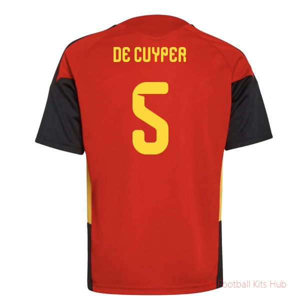 Stadium Belgium 2026-2027 Training Jersey (Kids) (De Cuyper 5)