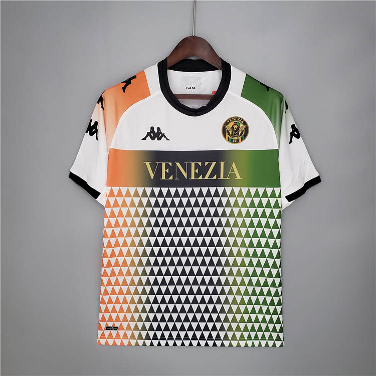 Professional Grade Venezia FC 21-22 Away White Soccer Jersey Football