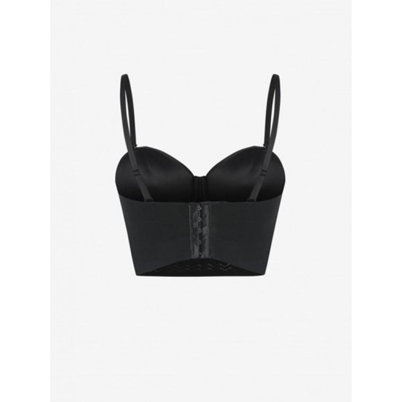 Beaded Faux Pearls Cupped Underwire Cami Top RV4482