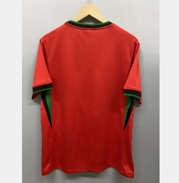 Official UEFA Euro 2024 Portugal Home Red Soccer Jersey Football Shirt