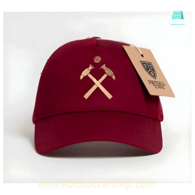 The Ironworks Trucker Cap (Claret)