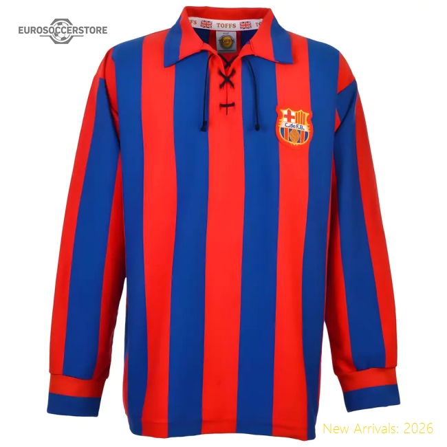 Performance Supporter Barcelona 1950S Retro Football Shirt