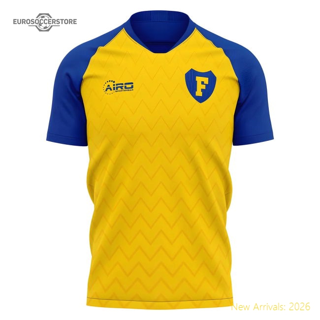Performance 2025-2026 Frosinone Home Concept Football Shirt