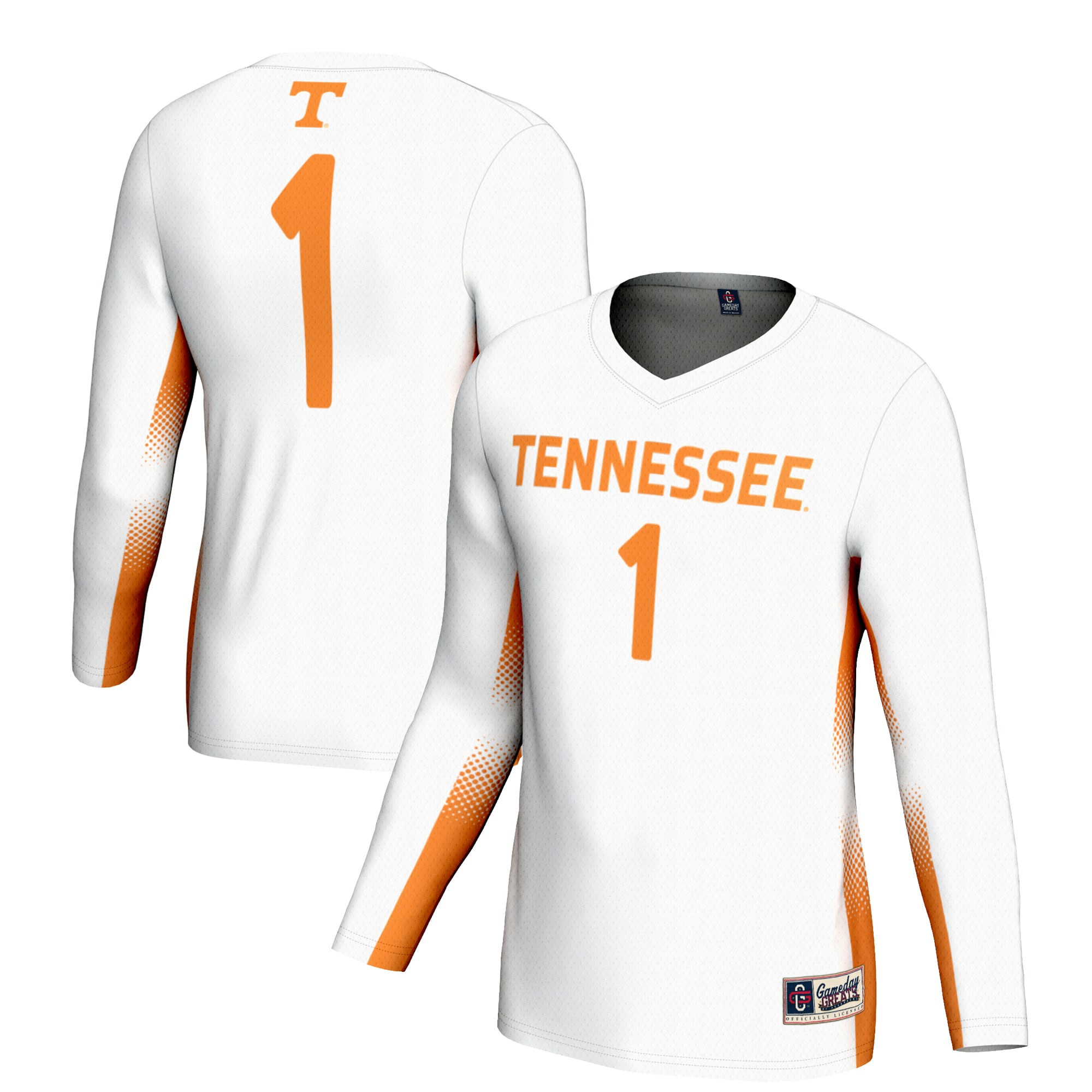 [NJP] Tennessee Volunteers GameDay Greats Lightweight Women's Volleyball Jersey - White