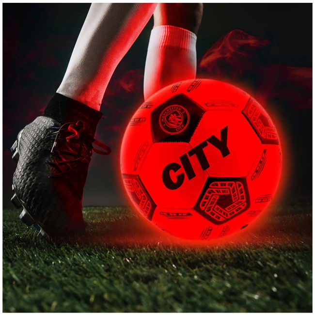 Manchester City FC LED Glow Football (Fan Favorite)