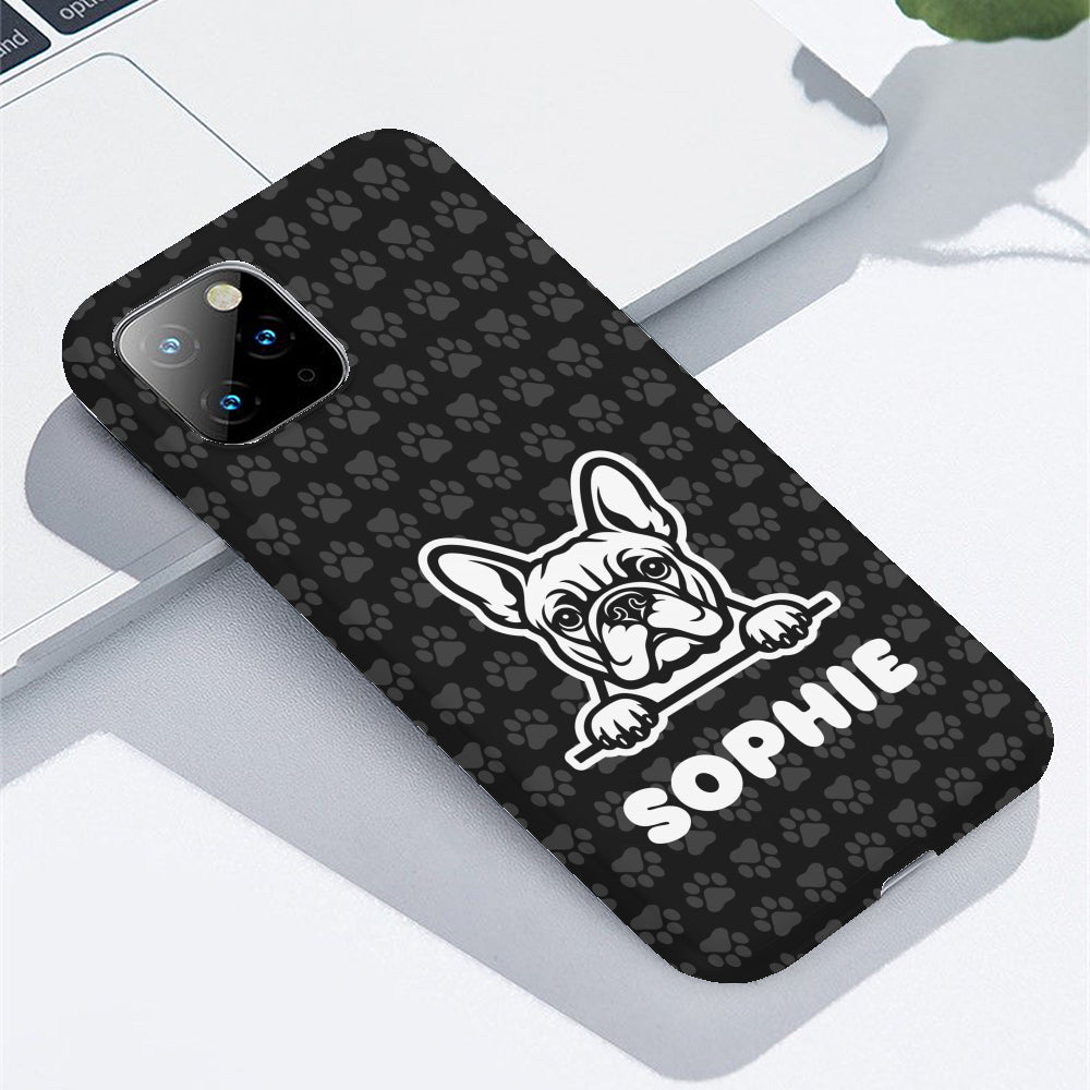 French Bulldog Queenie Personalized Phone Case For Iphone And Samsung Durable Dog Item