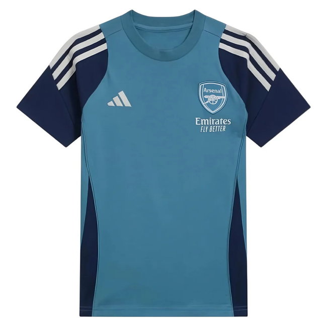 2025-2026 Arsenal Training Tee (Blanch Blue) - Kids (Zinchenko 35)