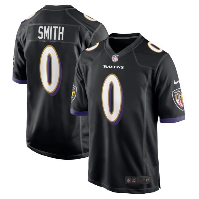 None Men's Champion BAL Ravens Top-Grade Jersey Football Apparel
