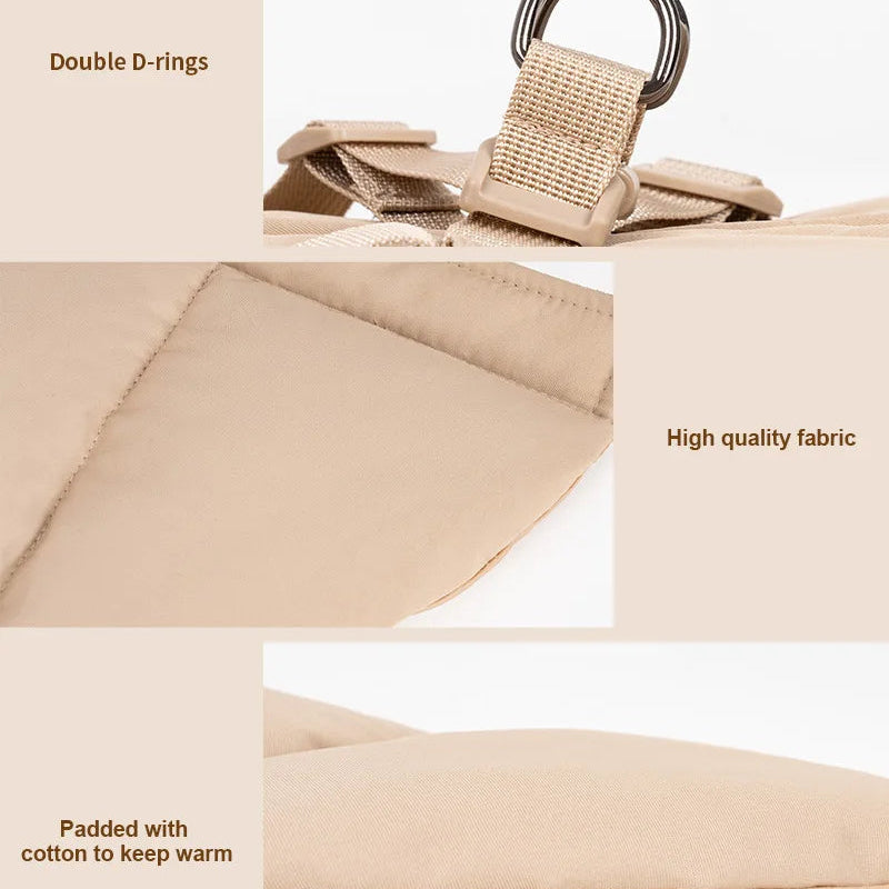 Weather-Resistant Chilluxe French Bulldog Jacket – Cotton-padded Wind...