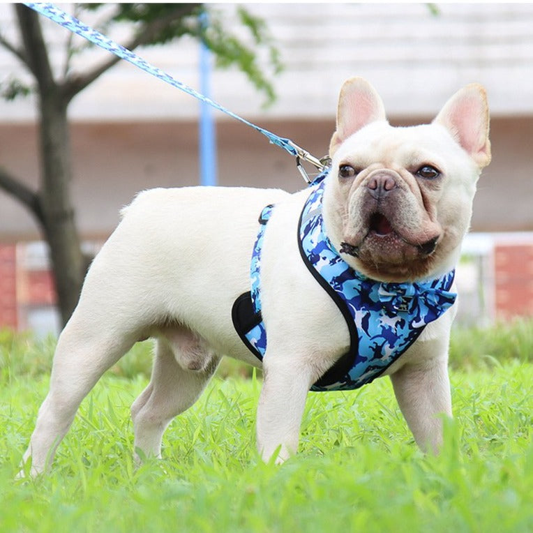 Comfort-Optimized Fily Petz™ - Adjustable French Bulldog Harness Set ...