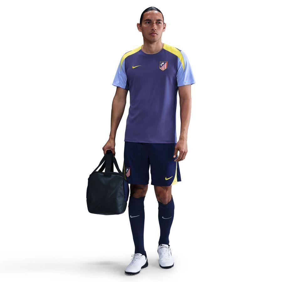 Atletico Madrid Training T-Shirt Dri-FIT Strike - Purple Dynasty/Vibrant Yellow