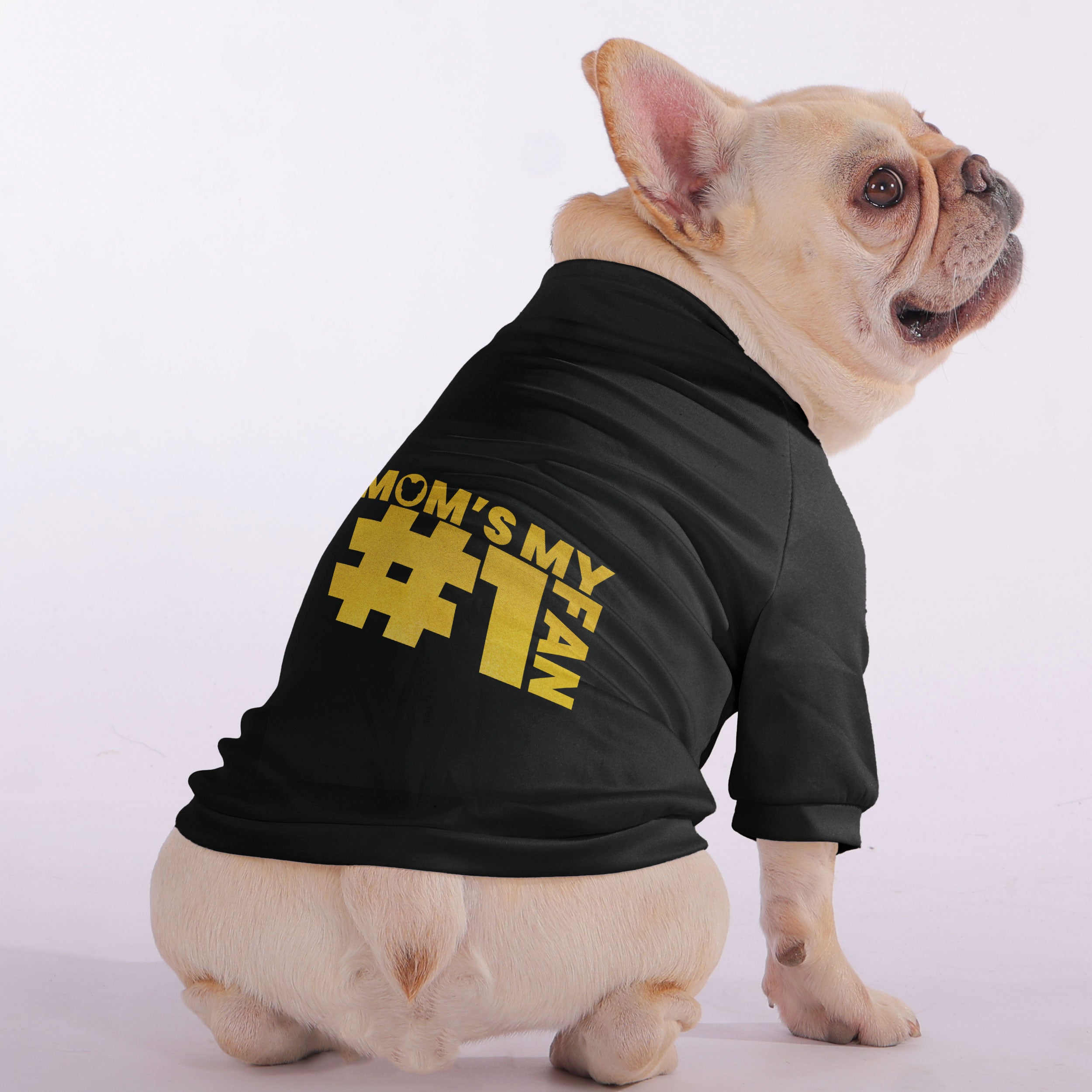 Owner Snuggly Zip-up Sweatshirt For French Bulldogs Frenchie Themed Wear