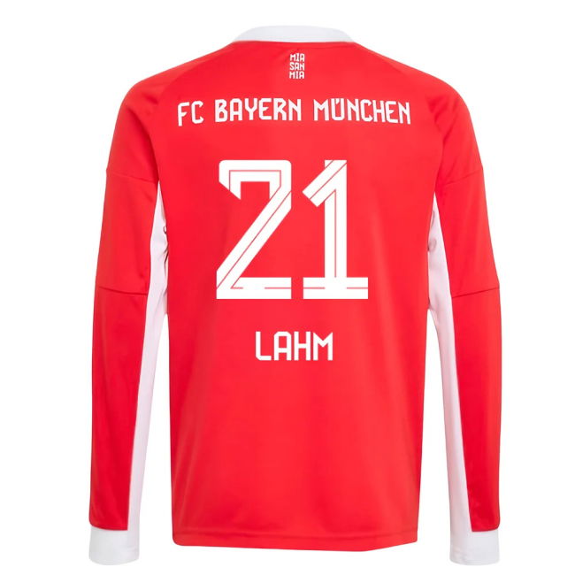 Authentic 2025-2026 Bayern Munich Home With Retro Design