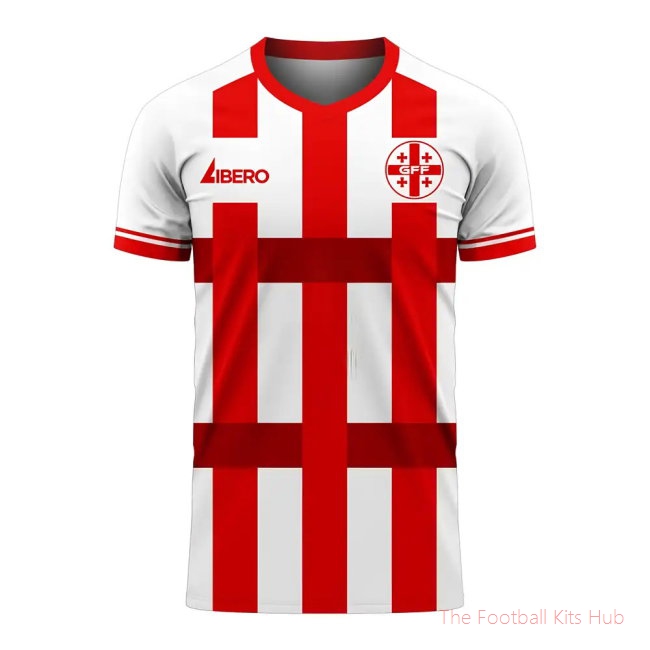 Georgia 2025-2026 Home Concept Football Kit (Libero)