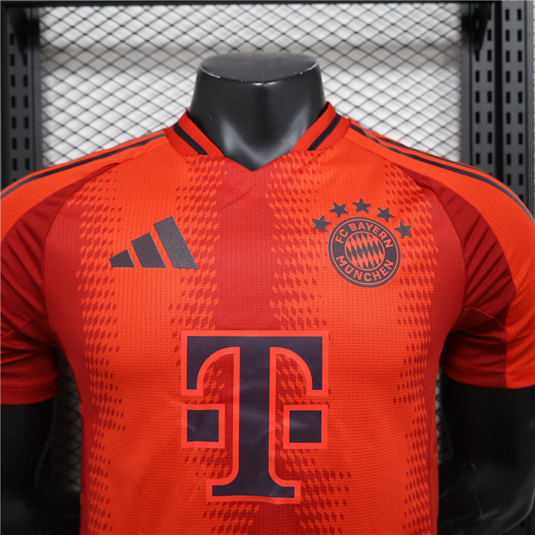 Comfort Fit Authentic Bayern Munich 2425 Home Match Shirt
