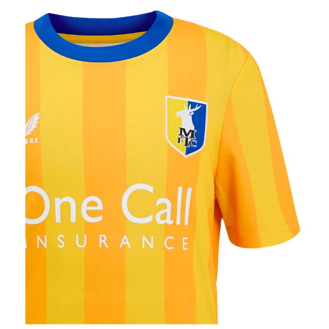 2024-2025 Mansfield Town Home Shirt (Kids) | Authentic Design