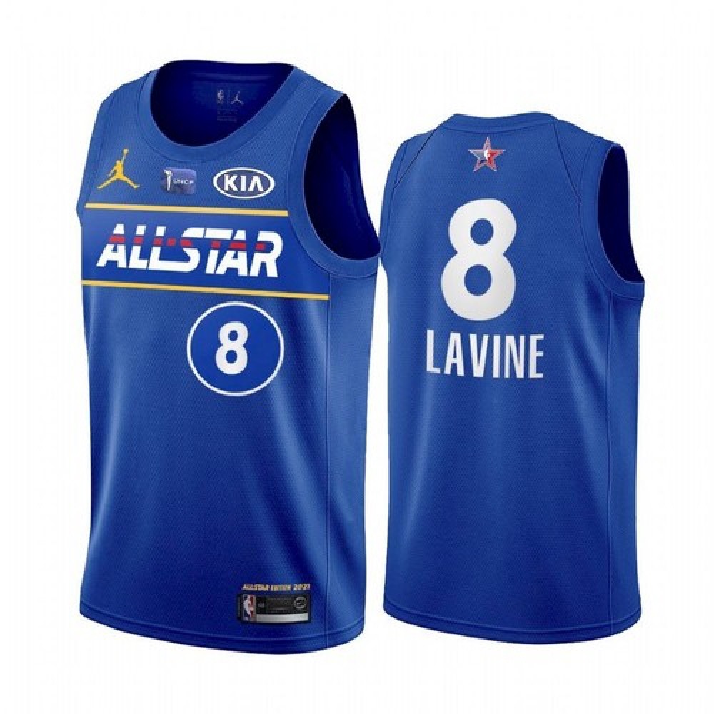 Pro Grade Zach LaVine8 Jersey Blue - Fan Favorite