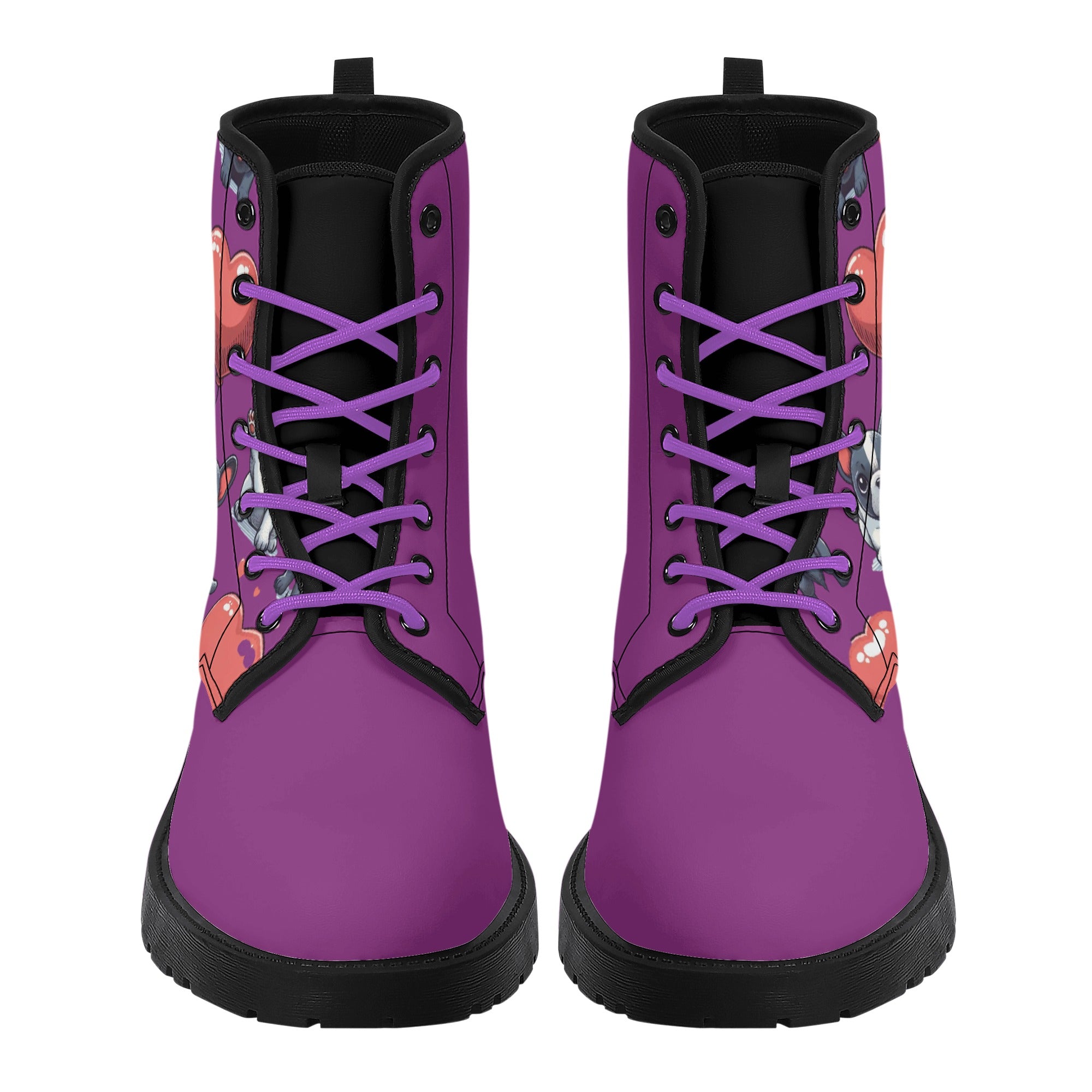 French Bulldog Winnie Leather Boots Essential Dog Supply