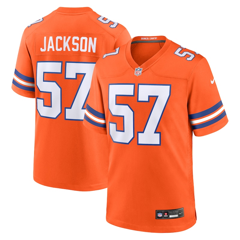 None Tom Jackson Denver Broncos Powerhouse Team Replica Jersey