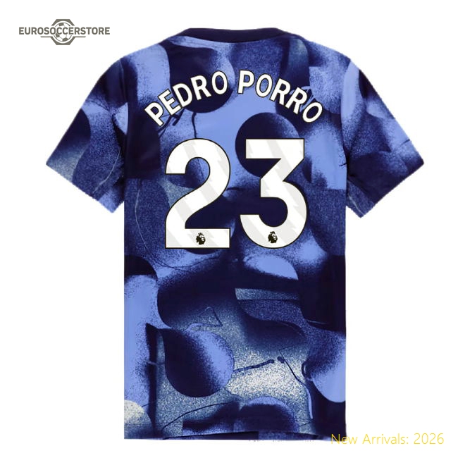 2024-2025 Football Team Kids Durable Jersey Pedro Porro Puma Drycell