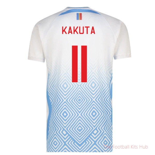 Congo Kakuta 2026 2027 DR Congo Away Shirt (Kakuta 11)