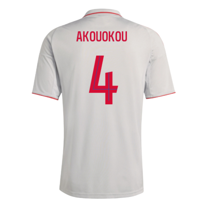 Genuine 2025-2026 Olympique Lyon Third Shirt (Akouokou 4)