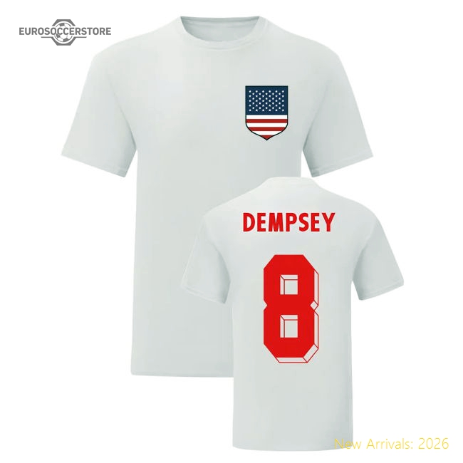 Luxury Clint Dempsey United States National Hero Tee (white)