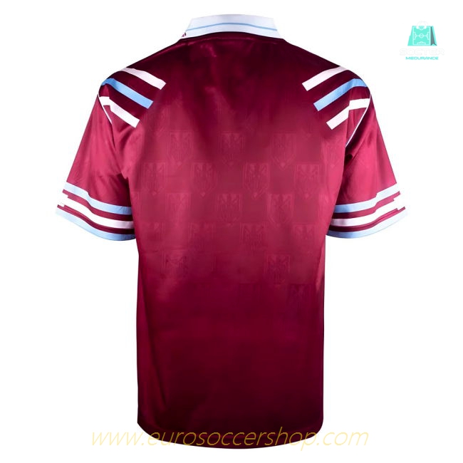 West Ham United 1992 Retro Football Shirt