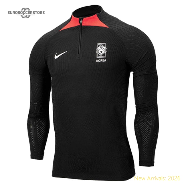 Premium 2022-2023 South Korea Strike Dri-fit Training Top (black)