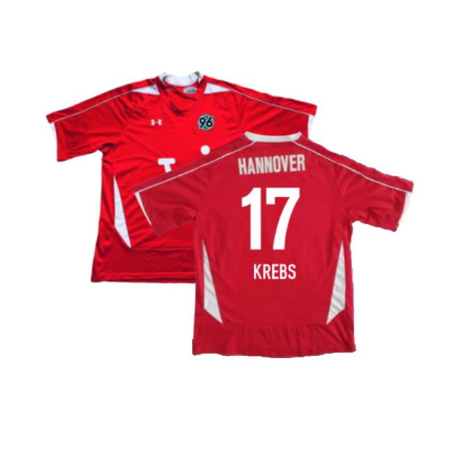 Fan-Favorite Hannover 2008-09 Home Shirt ((Excellent) M) (Krebs 17)