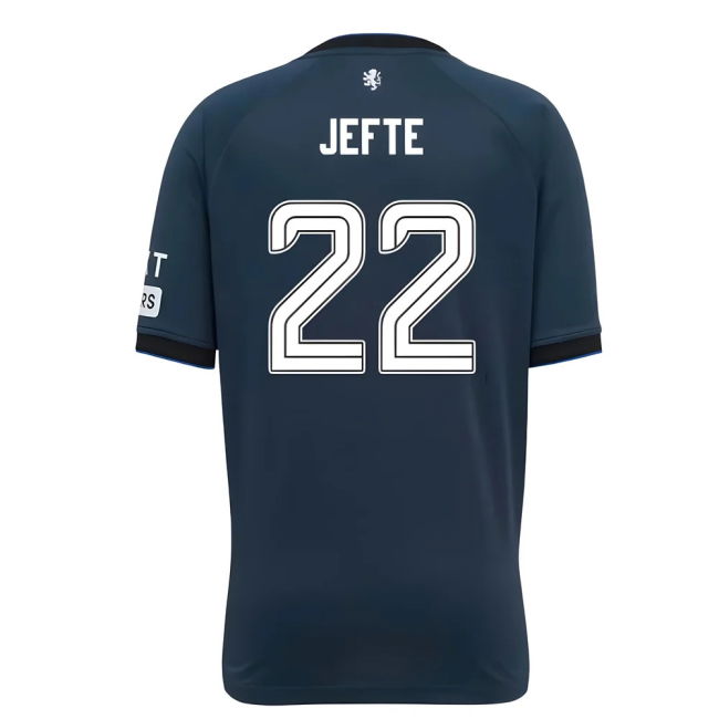 Gers Kids Jefte #22 Pro Series Supporter Latest Edition Fan Shirt